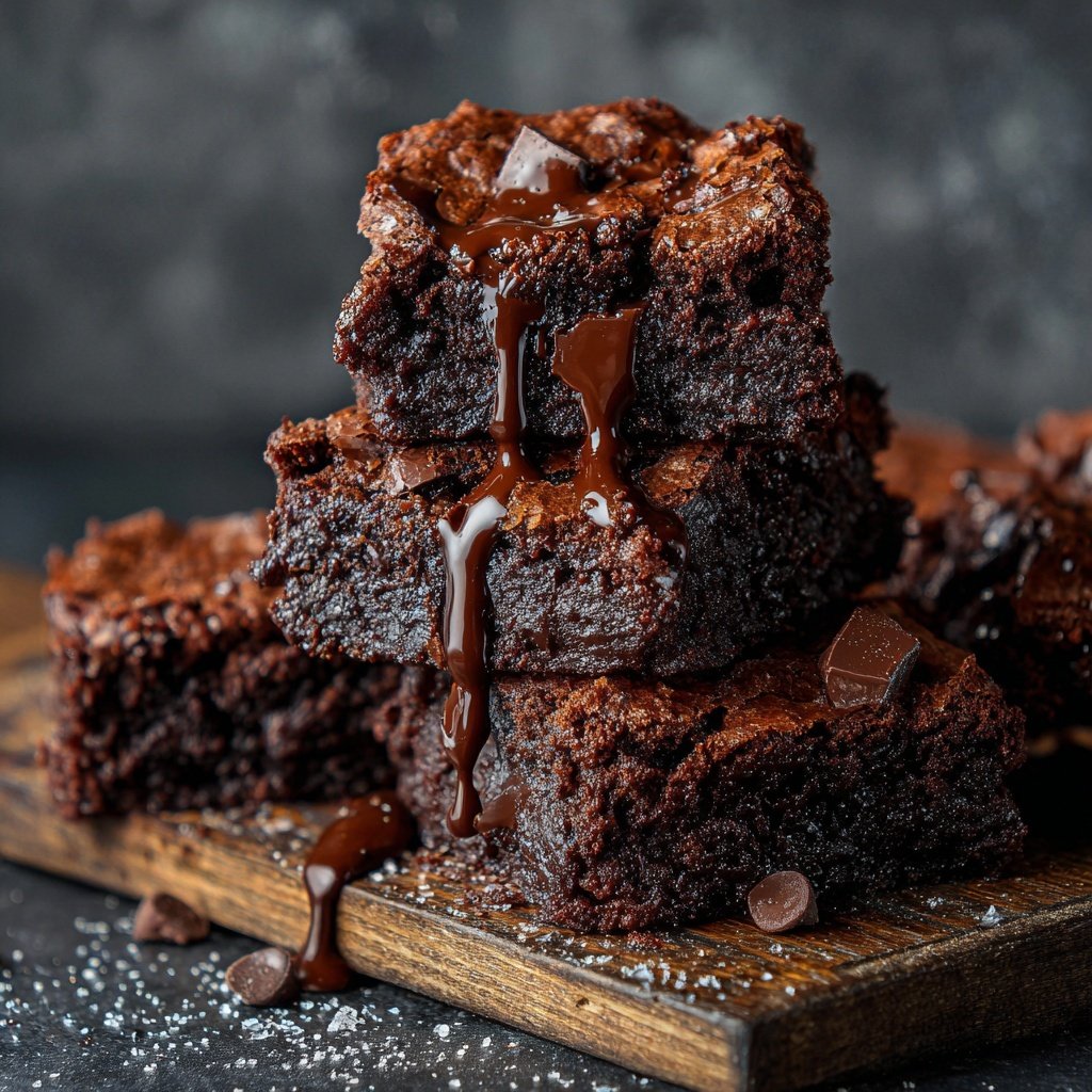 Dessert Chocolate Fudge Brownies
