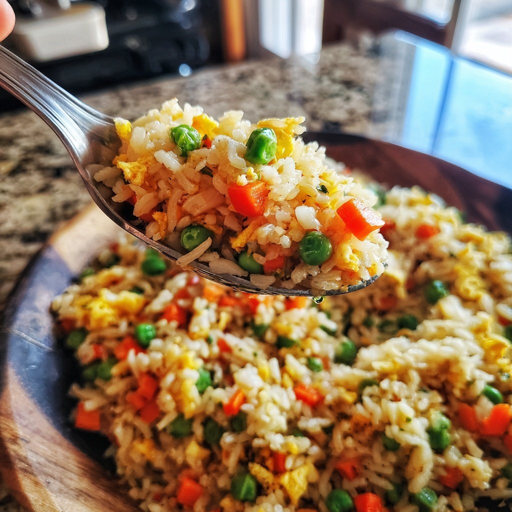 Quick 10 Minute Egg Fried Rice